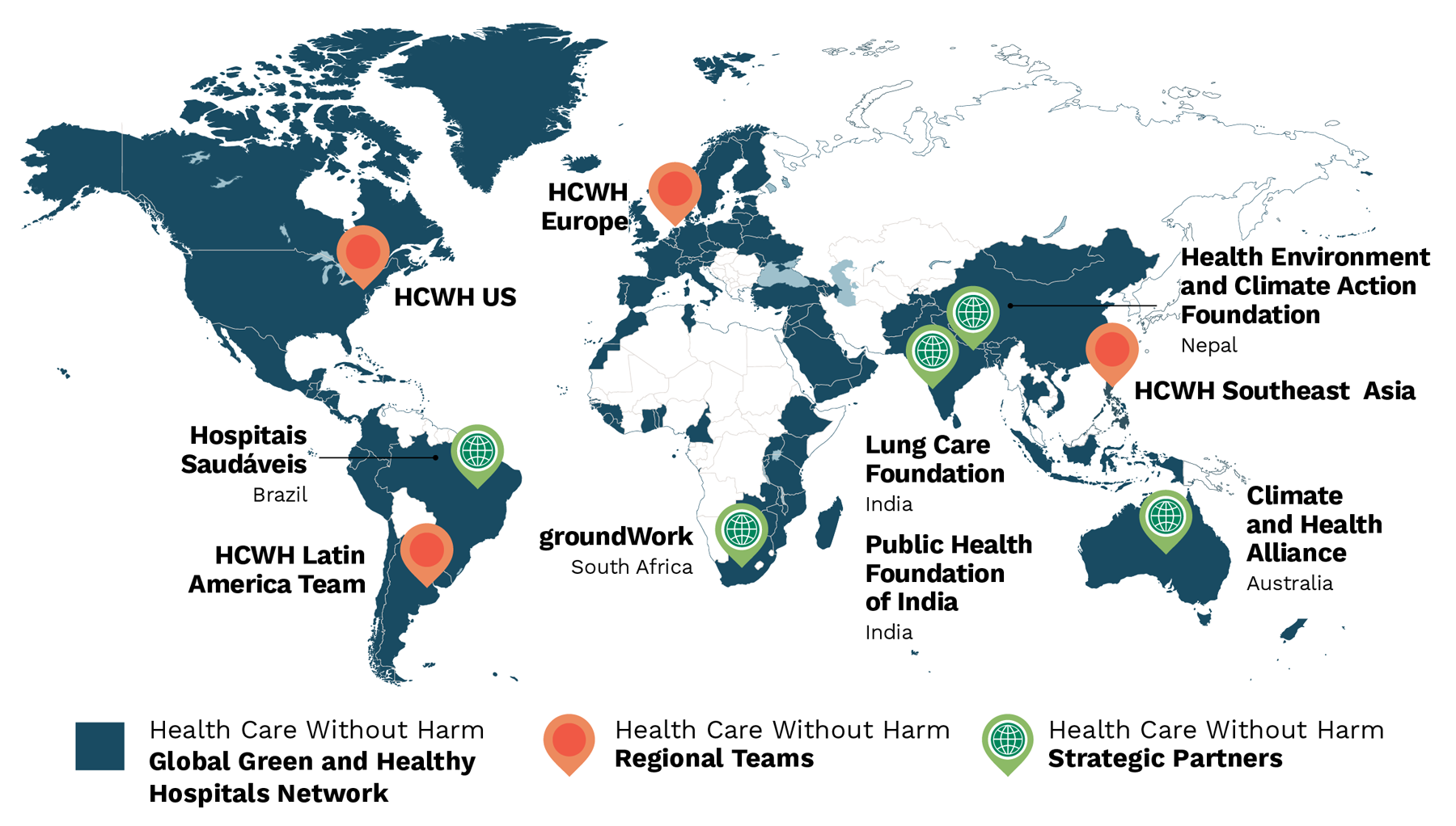 International network map - 2024